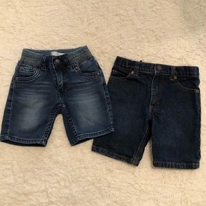 Boys Size 3T Jean Shorts Levi’s & Lucky Brand Like New